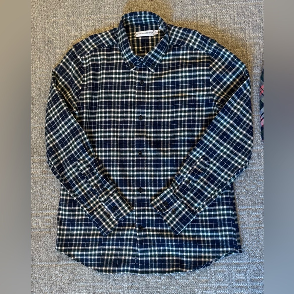 EUC Southern Proper Boys flannel shirt size large 12/14
